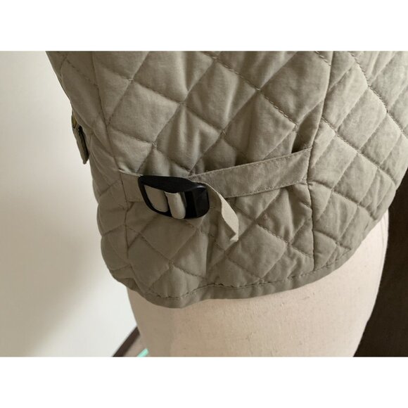 Quilted Outdoor Hunter Fishing Vest w Matching Bandana Ex Officio Ladies Medium - Picture 15 of 15